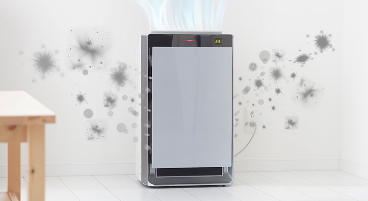 Modèle d'humidificateur de grande taille