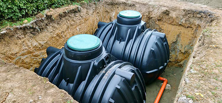 récupérateur eau de pluie sous terre