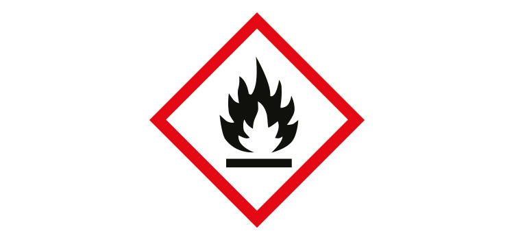 pictogramme indiquant que le produit est inflammable