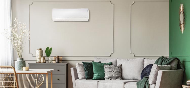 climatisation dans un salon